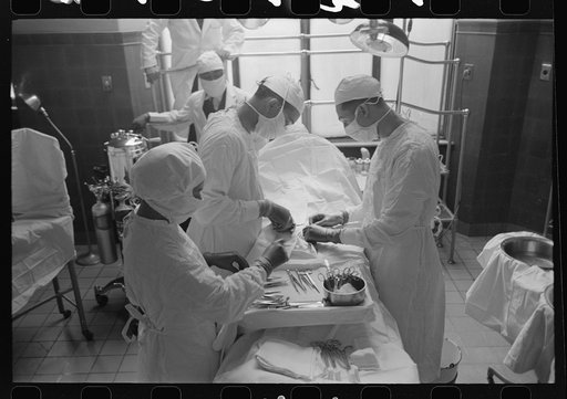 Operation at Provident Hospital, Chicago, Illinois