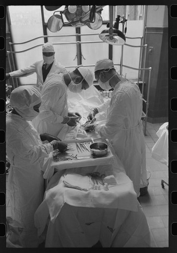 Operation at Provident Hospital, Chicago, Illinois