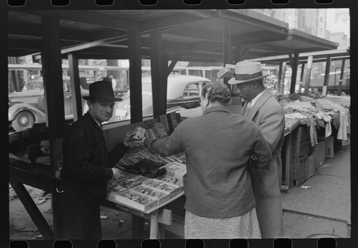 Shop on Maxwell Street, Chicago, Illinois