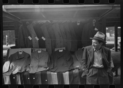 Untitled photo, possibly related to: Shop on Maxwell Street, Chicago, Illinois