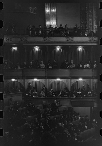 Untitled photo, possibly related to: Audience at concert given by Marian Anderson, Chicago, Illinois