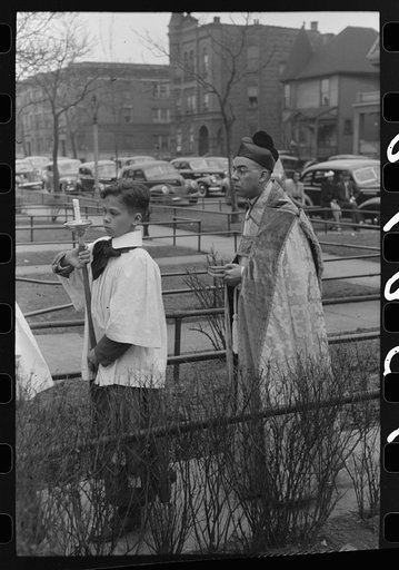 Religious procession of Episcopal Church, Chicago, Illinois