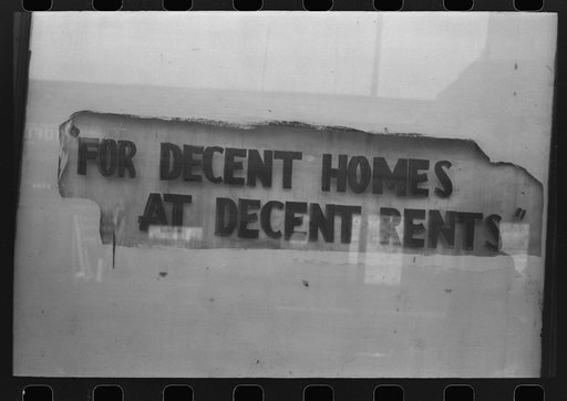 Sign in Negro section of Chicago, Illinois