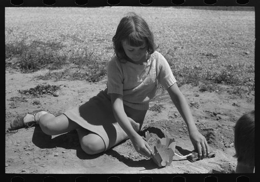 Child of a farm worker living at the FSA (Farm Security Administration) labor camp. Caldwell, Idaho