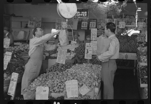 Vegetable market. San Diego, California