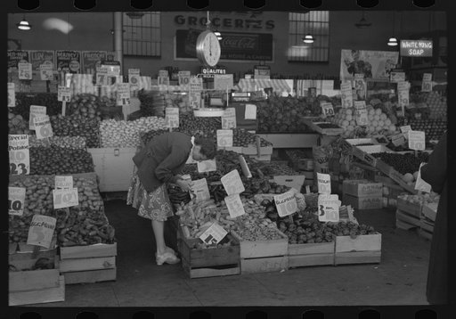 Vegetable market. San Diego, California