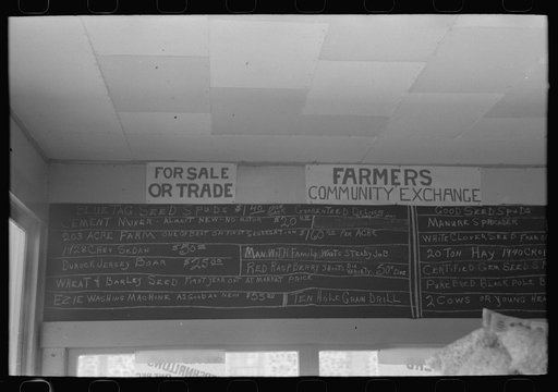 Untitled photo, possibly related to: Sign in store. Eden, Idaho