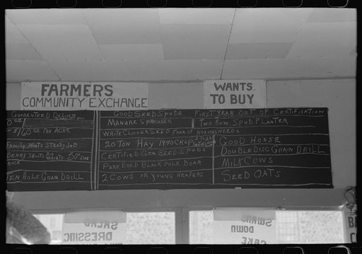 Sign in store. Eden, Idaho