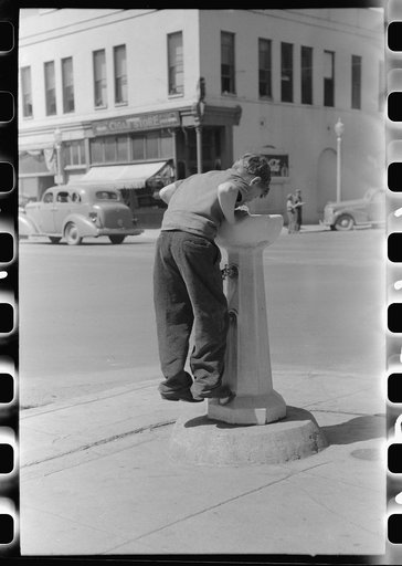 Water fountain. Caldwell, Idaho