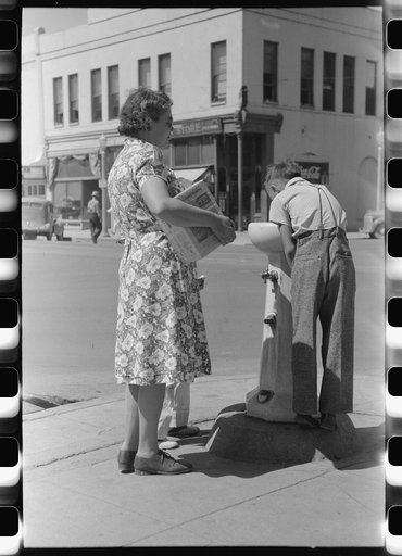 Water fountain. Caldwell, Idaho