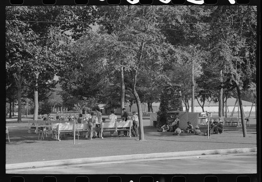 Picnickers' park. Caldwell, Idaho