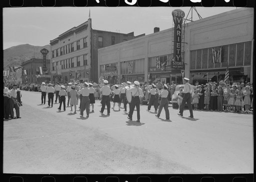 Untitled photo, possibly related to: Watching the Fourth of July parade. Vale, Oregon