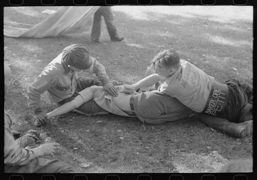 Roughhousing, Fourth of July, Vale, Oregon