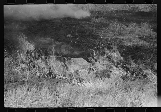 Grass fire, Vale, Oregon