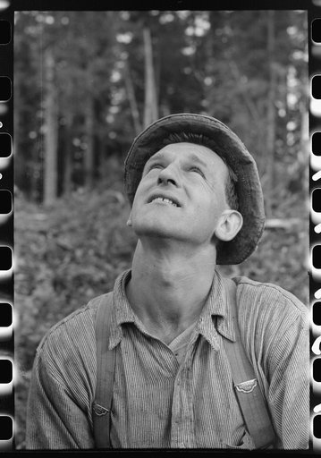 Untitled photo, possibly related to: Lumberjack, Long Bell Lumber Company, Cowlitz County, Washington