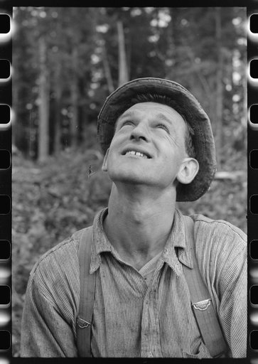 Lumberjack, Long Bell Lumber Company, Cowlitz County, Washington