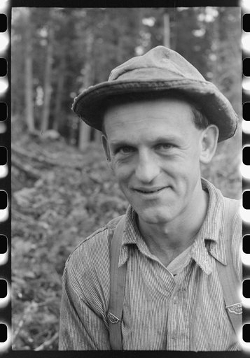 Lumberjack, Long Bell Lumber Company, Cowlitz County, Washington