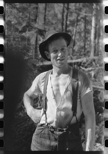 Lumberjack, Long Bell Lumber Company, Cowlitz County, Washington