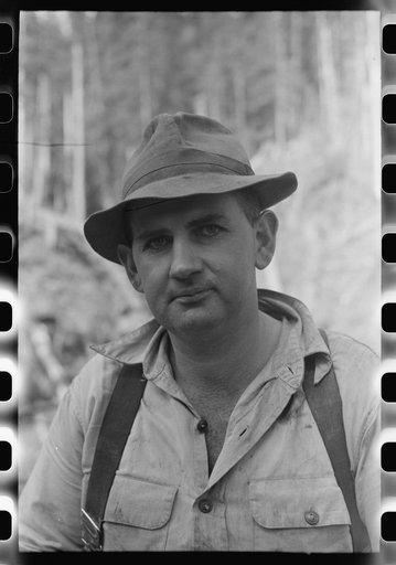 Lumberjack, Long Bell Lumber Company, Cowlitz County, Washington