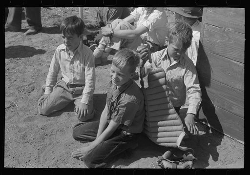 Yuma, Arizona. At the annual field day of the FSA (Farm Security Administration) farm workers' community