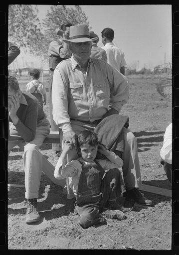 At the annual field day of the FSA (Farm Security Administration) farmworkers community, Yuma, Arizona