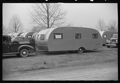 FSA (Farm Security Administration) trailers, Washington D.C. tourist camp