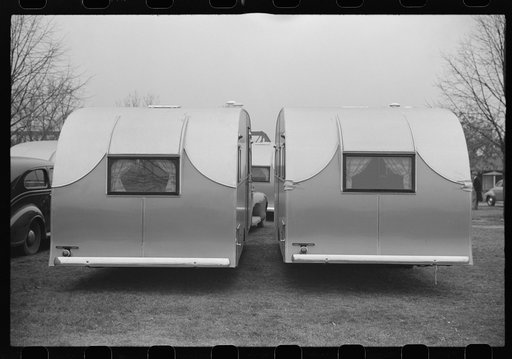FSA (Farm Security Administration) trailers, Washington, D.C. tourist camp