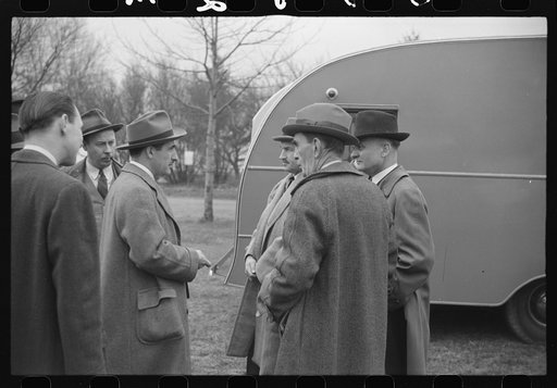 FSA (Farm Security Administration) personnel at Washington, D.C. tourist camp