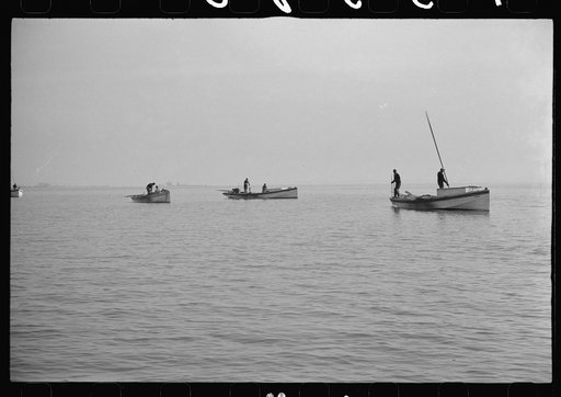 Untitled photo, possibly related to: Captain Stein, oysterman, Rock Point, Maryland