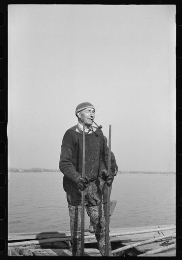Captain Stein, oysterman, Rock Point, Maryland