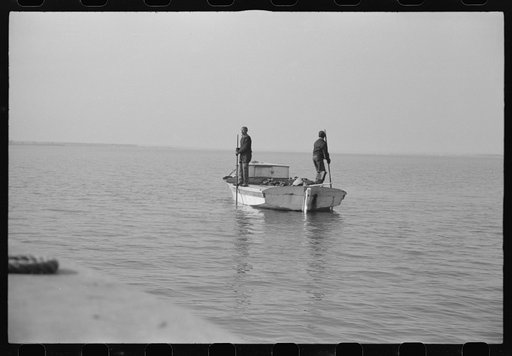 Untitled photo, possibly related to: Captain Stein, oysterman, Rock Point, Maryland