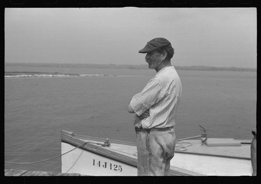 "Yak" Stein, a local fisherman. Rock Point, Maryland