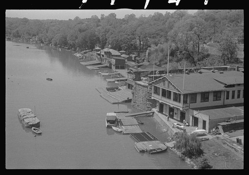Washington, D.C. Boathouses and clubs, near 36th and M Streets in Georgetown
