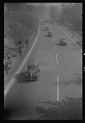 Untitled photo, possibly related to: Washington, D.C. Rock Creek Parkway during the construction