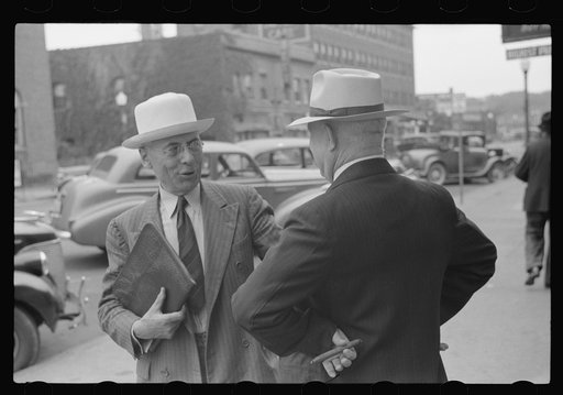 Untitled photo, possibly related to: Man on the street, Benton Harbor, Michigan