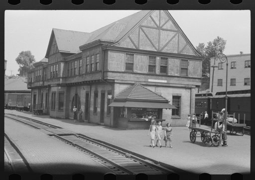 Railroad depot, Connellsville, Pennsylvania