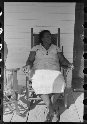 Untitled photo, possibly related to: Farmer at well, Saint Mary's County, Maryland