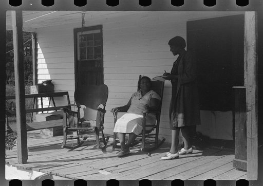 Untitled photo, possibly related to: Farmer at well, Saint Mary's County, Maryland