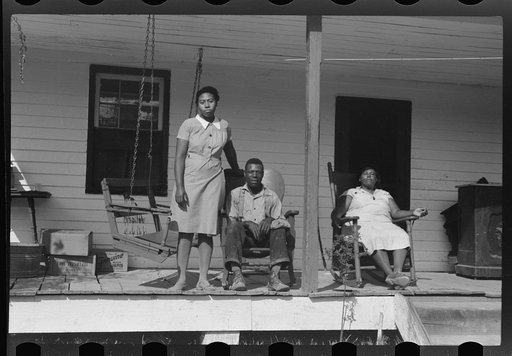 Untitled photo, possibly related to: Farmer at well, Saint Mary's County, Maryland