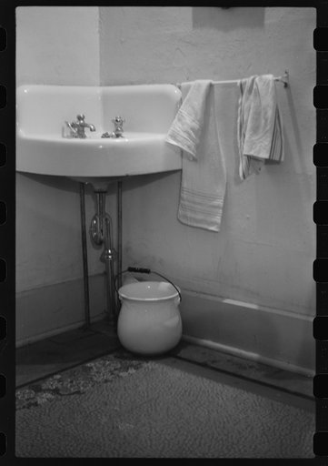 Hotel room. Langdon, North Dakota