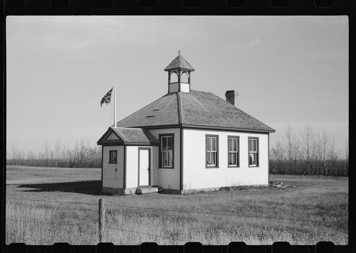 Untitled photo, possibly related to: Rural school near Killarney, Canada (Manitoba)