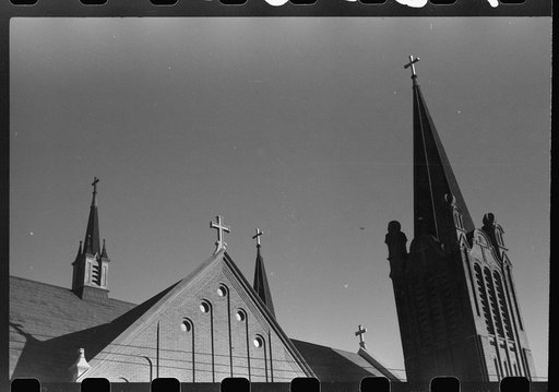 Catholic church. Minot, North Dakota