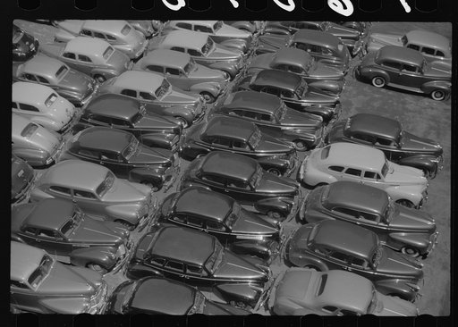 Untitled photo, possibly related to: Parking lot. Chicago, Illinois