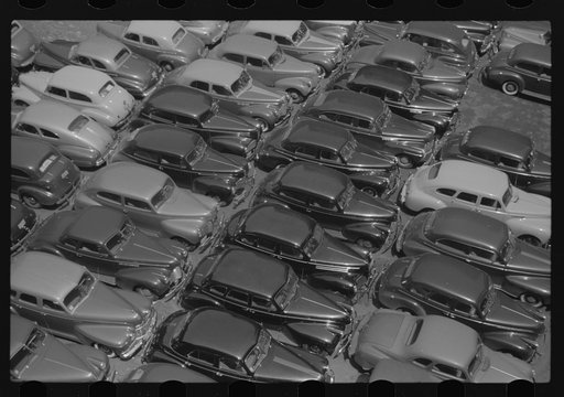 Parking lot. Chicago, Illinois