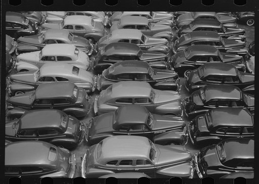 Parking lot. Chicago, Illinois