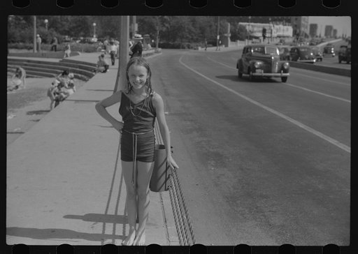 Untitled photo, possibly related to: Ohio Street bathing beach. Chicago, Illinois