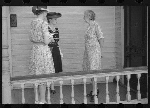 Sunday afternoon visitors. Vincennes, Indiana