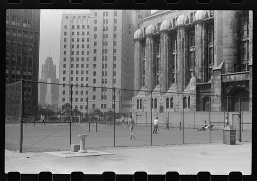 Tennis courts. Chicago, Illinois