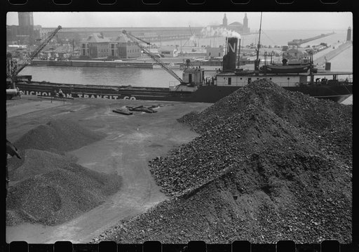 Coal dock. Chicago, Illinois