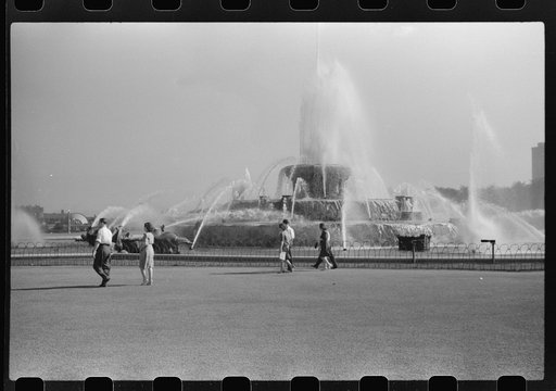 Buckingham Fountain. Grant Park, Chicago, Illinois